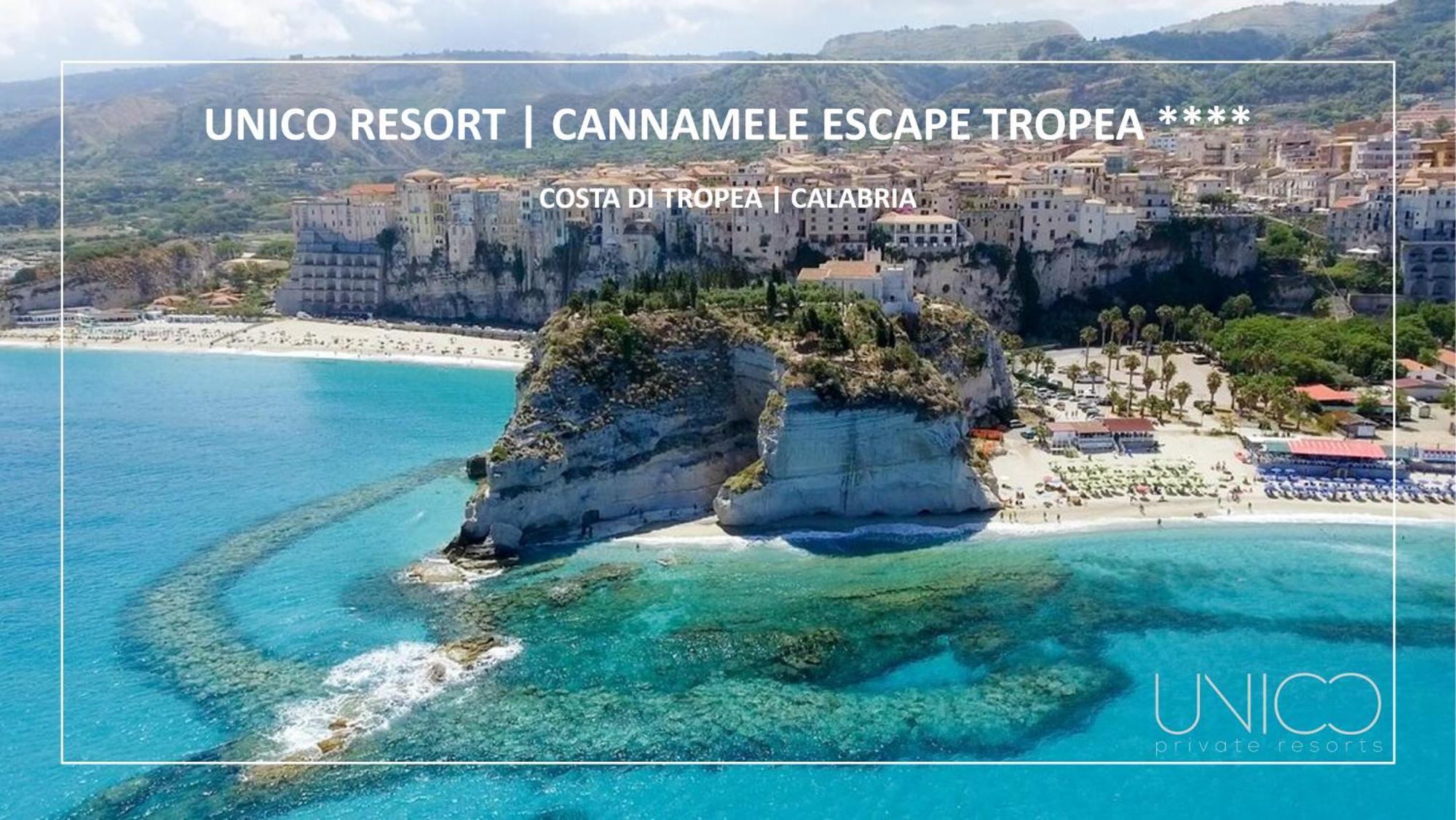 Unico Cannamele Escape Tropea By Life Resorts Parghelia Exterior photo